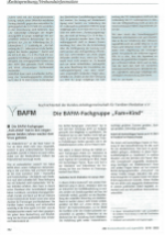 Die BAFM-Fachgruppe Fam+Kind